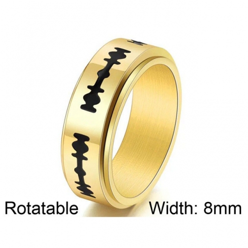 BC Wholesale Multifunction Rings Stainless Steel 316L Rings Rotatable Rings NO.#SJ57R311