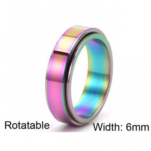 BC Wholesale Multifunction Rings Stainless Steel 316L Rings Rotatable Rings NO.#SJ57R275