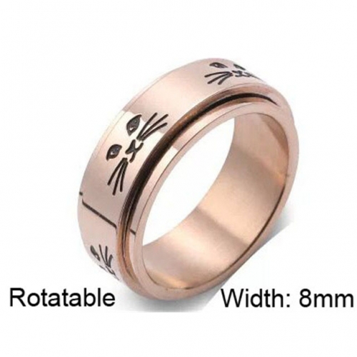 BC Wholesale Multifunction Rings Stainless Steel 316L Rings Rotatable Rings NO.#SJ57R038