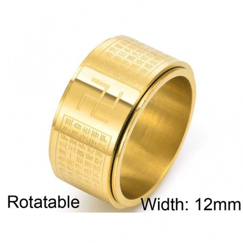 BC Wholesale Multifunction Rings Stainless Steel 316L Rings Rotatable Rings NO.#SJ57R341