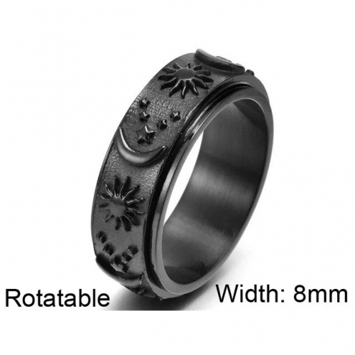 BC Wholesale Multifunction Rings Stainless Steel 316L Rings Rotatable Rings NO.#SJ57R346