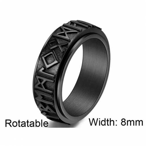 BC Wholesale Multifunction Rings Stainless Steel 316L Rings Rotatable Rings NO.#SJ57R293