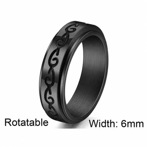 BC Wholesale Multifunction Rings Stainless Steel 316L Rings Rotatable Rings NO.#SJ57R287