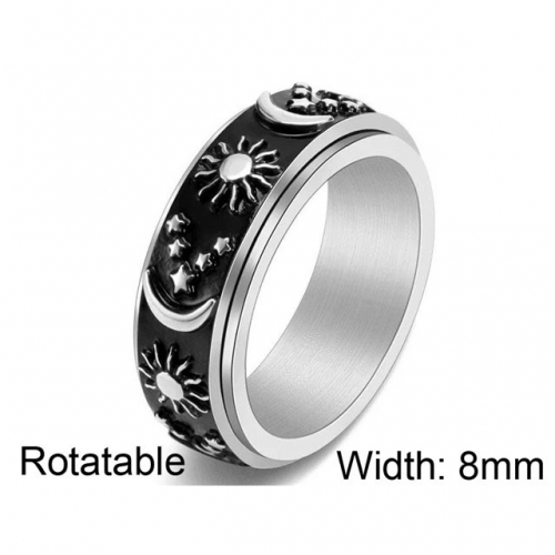BC Wholesale Multifunction Rings Stainless Steel 316L Rings Rotatable Rings NO.#SJ57R252