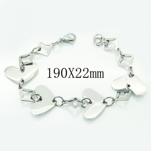 BC Wholesale Jewelry Bracelets Stainless Steel 316L Bracelets NO.#BC56B0022HHZ