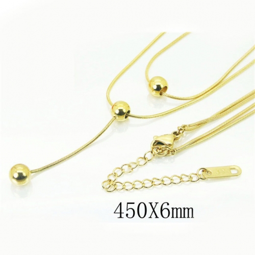 BC Wholesale Necklace Jewelry Stainless Steel 316L Fashion Necklace NO.#BC09N1277PQ