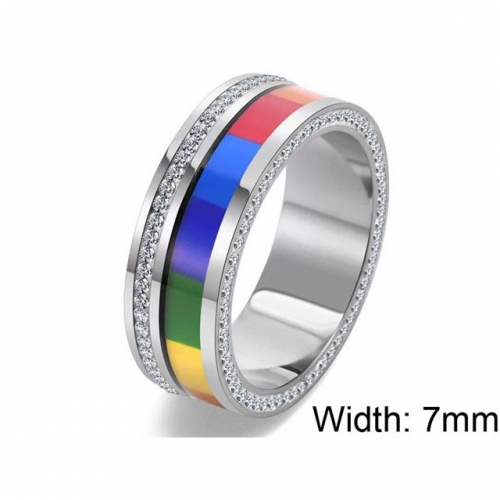 BC Wholesale Rings Jewelry Stainless Steel 316L Jewelry Rings NO.#SJ57R242