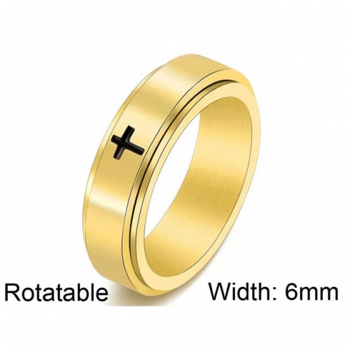 BC Wholesale Multifunction Rings Stainless Steel 316L Rings Rotatable Rings NO.#SJ57R226