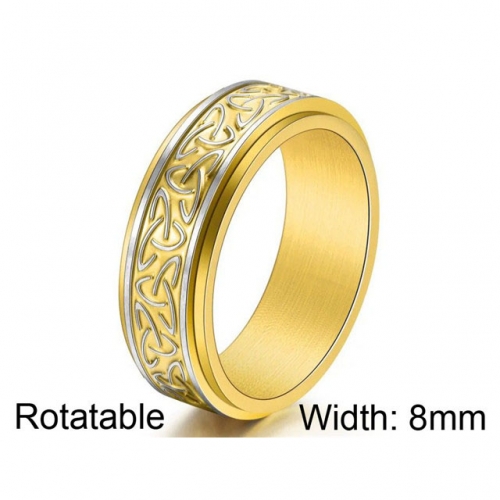 BC Wholesale Multifunction Rings Stainless Steel 316L Rings Rotatable Rings NO.#SJ57R267