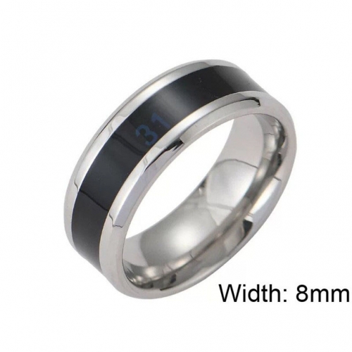 BC Wholesale Rings Stainless Steel 316L Rings Body Temperature Rings NO.#SJ57R016