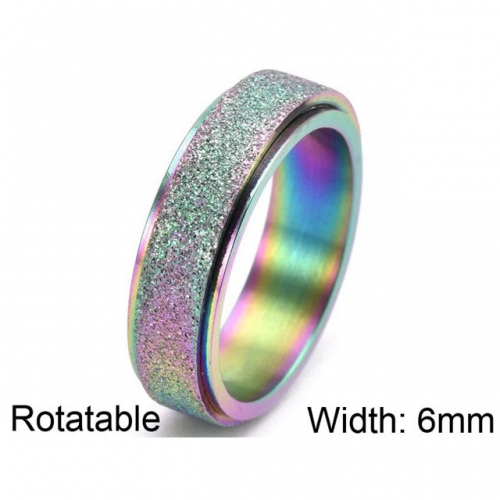 BC Wholesale Multifunction Rings Stainless Steel 316L Rings Rotatable Rings NO.#SJ57R233