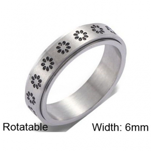 BC Wholesale Multifunction Rings Stainless Steel 316L Rings Rotatable Rings NO.#SJ57R094