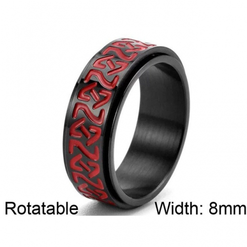 BC Wholesale Multifunction Rings Stainless Steel 316L Rings Rotatable Rings NO.#SJ57R308