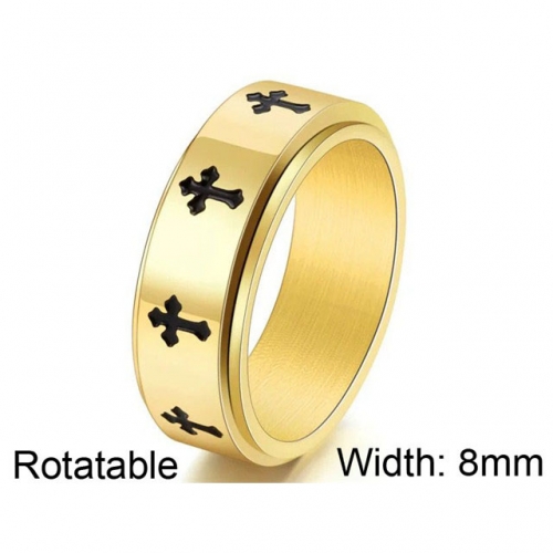 BC Wholesale Multifunction Rings Stainless Steel 316L Rings Rotatable Rings NO.#SJ57R261