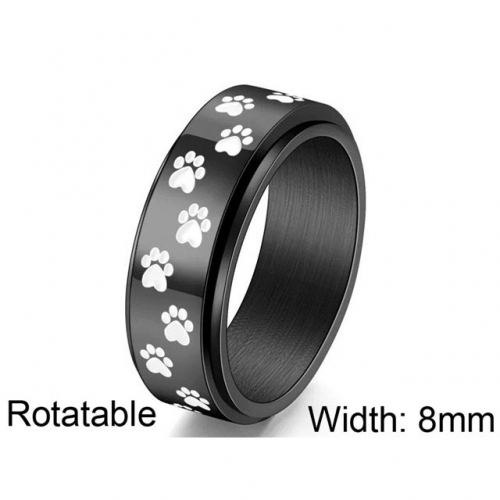 BC Wholesale Multifunction Rings Stainless Steel 316L Rings Rotatable Rings NO.#SJ57R251