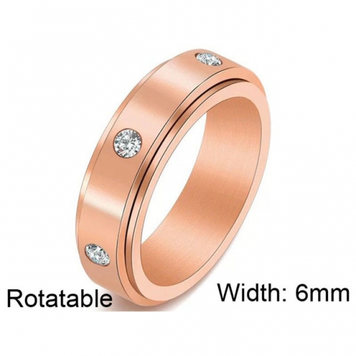 BC Wholesale Multifunction Rings Stainless Steel 316L Rings Rotatable Rings NO.#SJ57R356