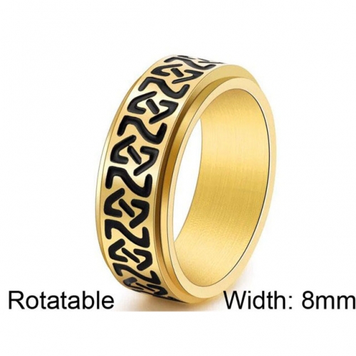 BC Wholesale Multifunction Rings Stainless Steel 316L Rings Rotatable Rings NO.#SJ57R307