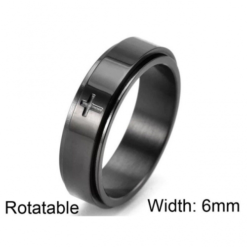 BC Wholesale Multifunction Rings Stainless Steel 316L Rings Rotatable Rings NO.#SJ57R225