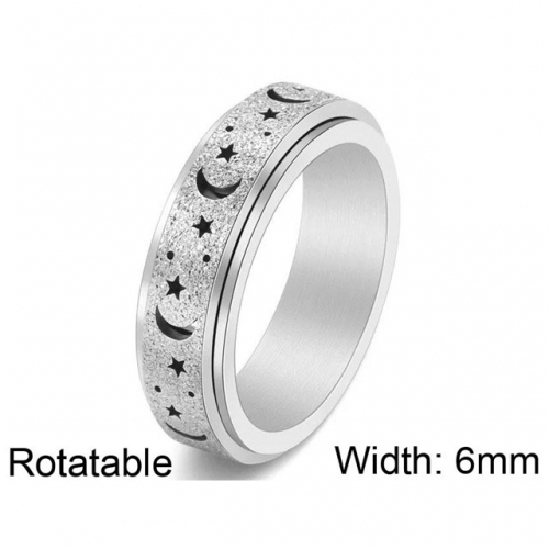 BC Wholesale Multifunction Rings Stainless Steel 316L Rings Rotatable Rings NO.#SJ57R235