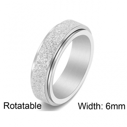 BC Wholesale Multifunction Rings Stainless Steel 316L Rings Rotatable Rings NO.#SJ57R234