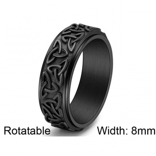 BC Wholesale Multifunction Rings Stainless Steel 316L Rings Rotatable Rings NO.#SJ57R254