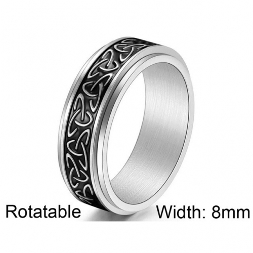 BC Wholesale Multifunction Rings Stainless Steel 316L Rings Rotatable Rings NO.#SJ57R268