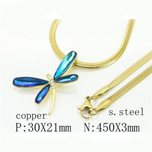 BC Wholesale Necklace Jewelry Copper Alloy Fashion Necklace NO.#BC65N0011PLD
