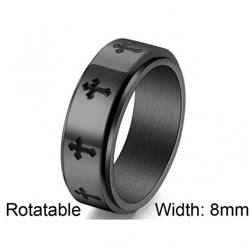 BC Wholesale Multifunction Rings Stainless Steel 316L Rings Rotatable Rings NO.#SJ57R260