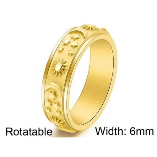 BC Wholesale Multifunction Rings Stainless Steel 316L Rings Rotatable Rings NO.#SJ57R318