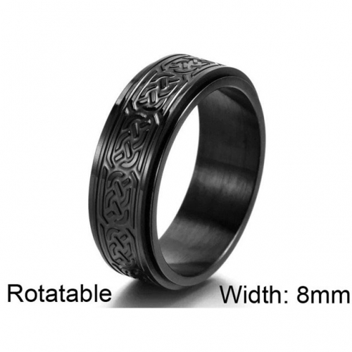 BC Wholesale Multifunction Rings Stainless Steel 316L Rings Rotatable Rings NO.#SJ57R334