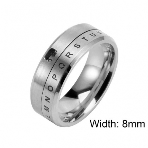 BC Wholesale Multifunction Rings Stainless Steel 316L Rings Rotatable Rings NO.#SJ57R090