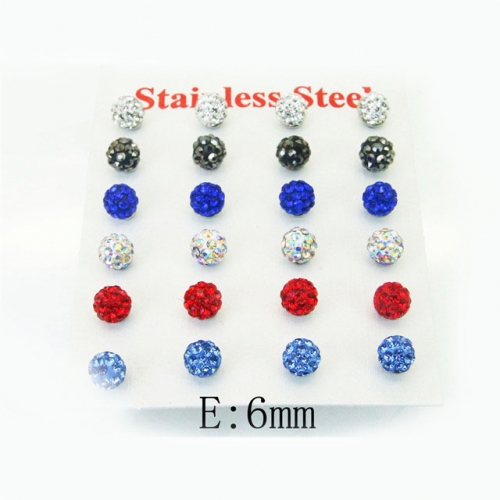 BC Wholesale Earrings Jewelry Stainless Steel 316L Earrings NO.#BC21E0140HOS