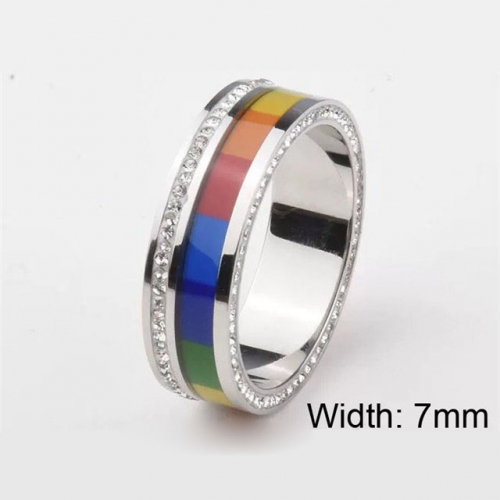 BC Wholesale Rings Jewelry Stainless Steel 316L Rings NO.#SJ58R071