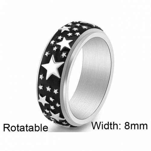 BC Wholesale Multifunction Rings Stainless Steel 316L Rings Rotatable Rings NO.#SJ57R272