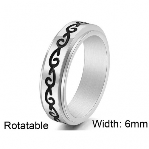 BC Wholesale Multifunction Rings Stainless Steel 316L Rings Rotatable Rings NO.#SJ57R289
