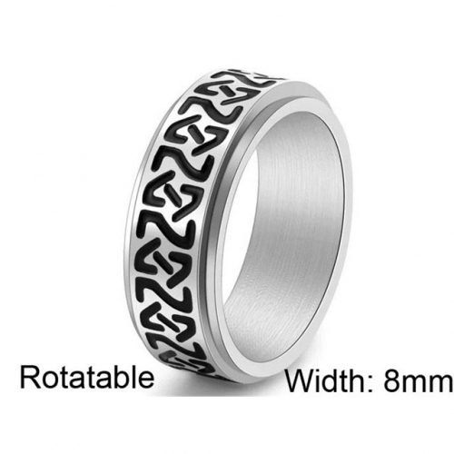 BC Wholesale Multifunction Rings Stainless Steel 316L Rings Rotatable Rings NO.#SJ57R306