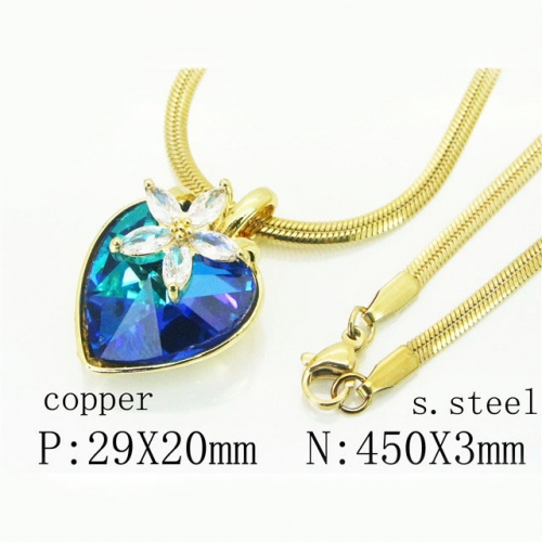 BC Wholesale Necklace Jewelry Copper Alloy Fashion Necklace NO.#BC65N0013PLA