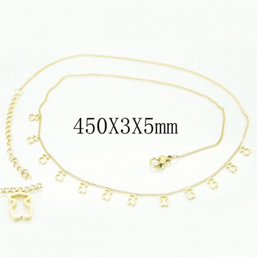 BC Wholesale Necklace Jewelry Stainless Steel 316L Fashion Necklace NO.#BC25N0157HJF