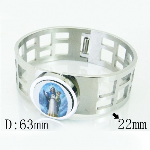 BC Wholesale Bangles Jewelry Stainless Steel Jewelry Bangles NO.#BC51B0076IJS