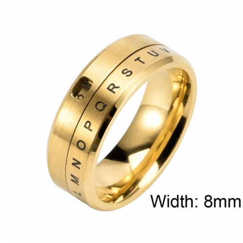 BC Wholesale Multifunction Rings Stainless Steel 316L Rings Rotatable Rings NO.#SJ57R089