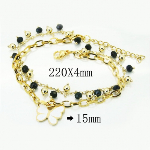 BC Wholesale Jewelry Bracelets Stainless Steel 316L Bracelets NO.#BC66B0006PLD