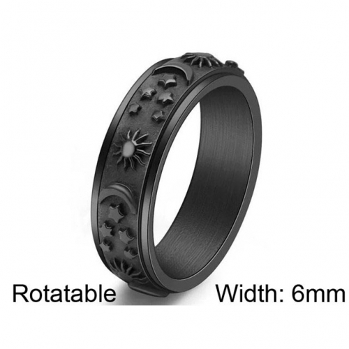 BC Wholesale Multifunction Rings Stainless Steel 316L Rings Rotatable Rings NO.#SJ57R321