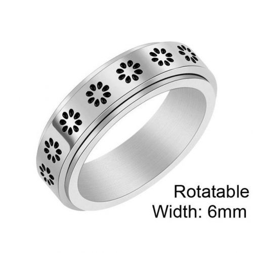 BC Wholesale Multifunction Rings Stainless Steel 316L Rings Rotatable Rings NO.#SJ57R017