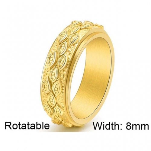 BC Wholesale Multifunction Rings Stainless Steel 316L Rings Rotatable Rings NO.#SJ57R323