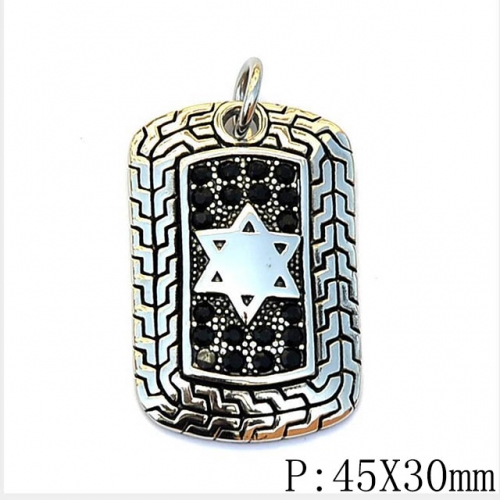 BC Wholesale Pendants Stainless Steel 316L Jewelry Popular Pendant Without Chain NO.#SJ59PB002
