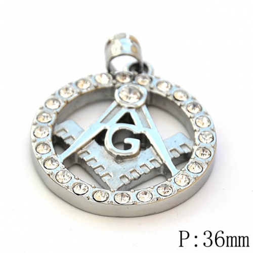 BC Wholesale Pendants Stainless Steel 316L Jewelry Popular Pendant Without Chain NO.#SJ59PE006