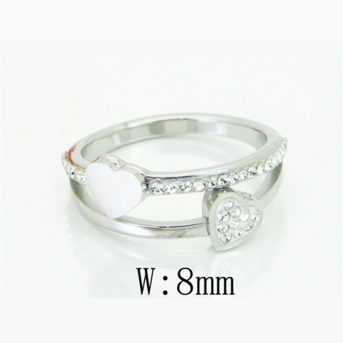 BC Wholesale Rings Stainless Steel 316L Jewelry Fashion Rings NO.#BC19R0988PW