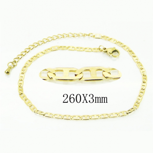 BC Wholesale Anklets Jewelry Stainless Steel 316L Anklets or Bracelets NO.#BC40B1221JS