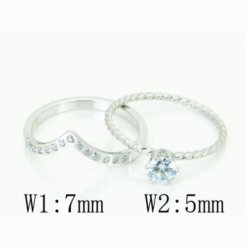 BC Wholesale Rings Stainless Steel 316L Jewelry Fashion Rings NO.#BC19R0943HHQ