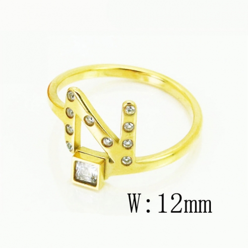 BC Wholesale Rings Stainless Steel 316L Jewelry Fashion Rings NO.#BC80R0037KLW